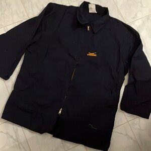 Condor blue long sleeve jacket. 100% cotton.  Rugged like denim.  New!